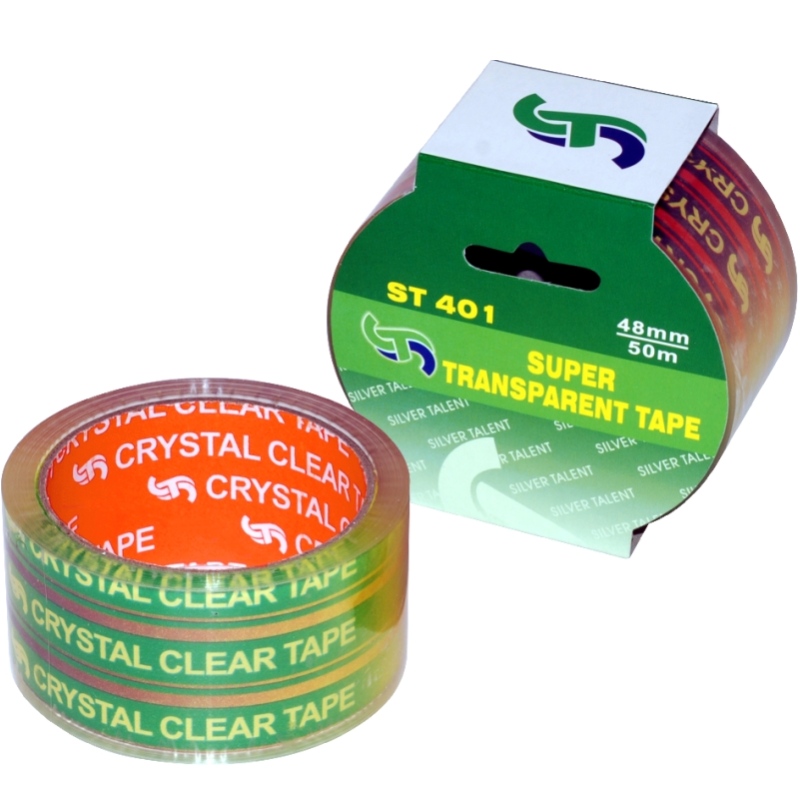 Crystal Clear Lime Packing Tape Paper Card Packing